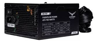 FUENTE DE PODER GAMER NACEB 750 WATTS MODULAR  80+ BRONZE NA-0635 