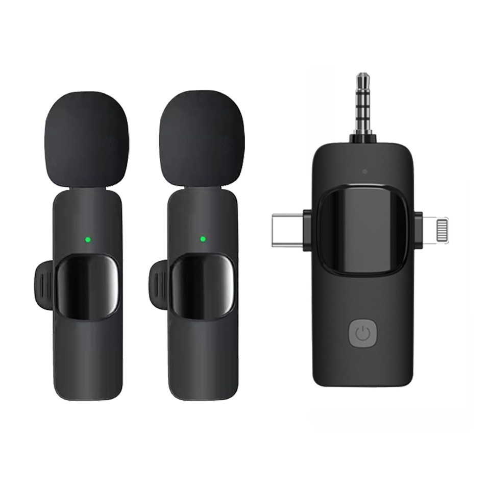 DOBLE MICROFONO INALAMBRICO DE SOLAPA K15