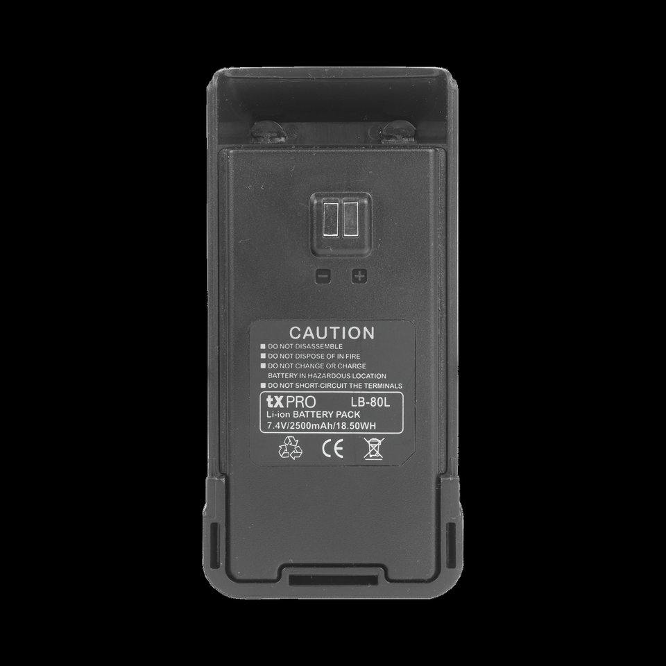 Batería Li-ion para TX-500/600 LB80L
