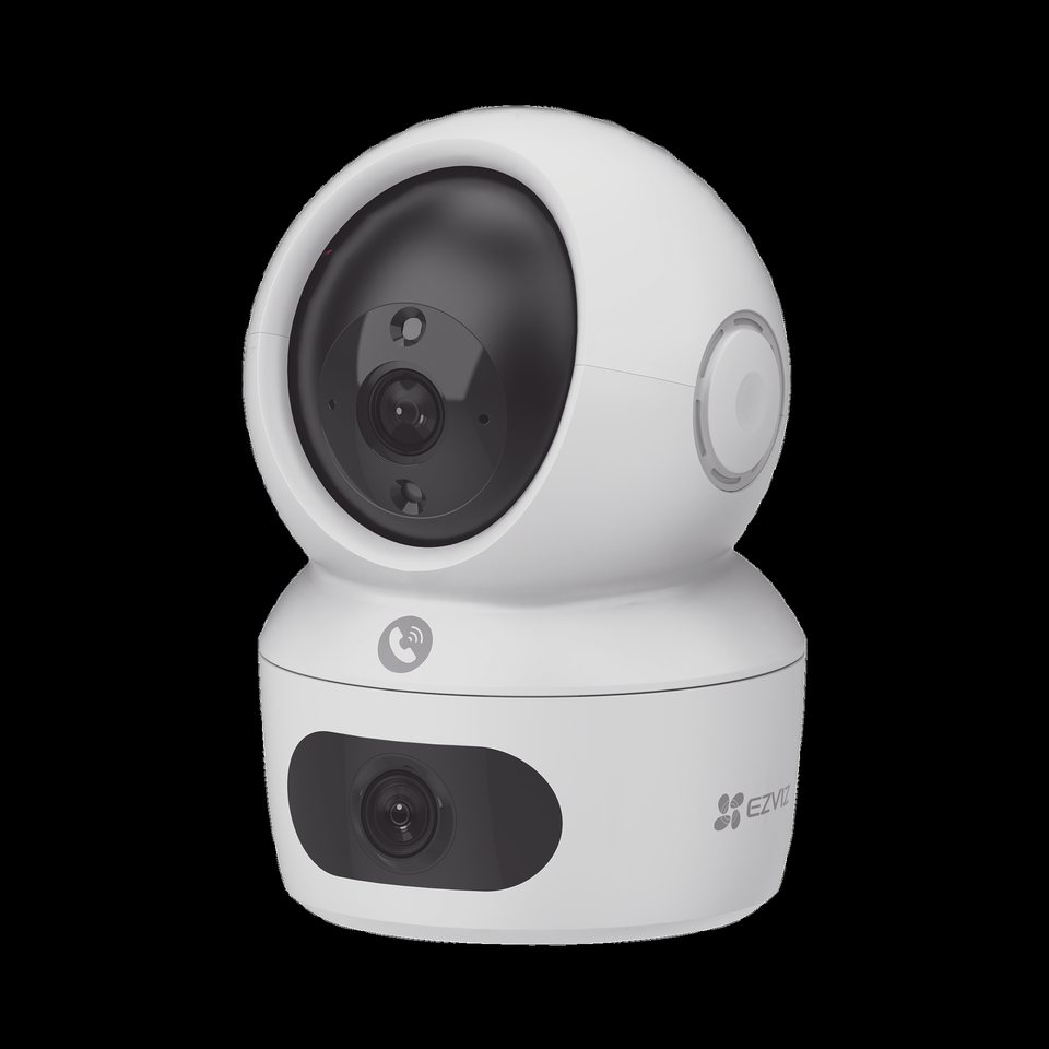 Cámara PT / Doble Lente (4 MP + 4MP) / 4 Megapíxel / Wi-Fi / IA Detección Humana / Visión Nocturna a Color / Audio Bidireccional / Doble Banda 2.4 / 5GHz / WiFi 6 / Uso en Interior / Vision Nocturna Inteligente (Color 27/4) 