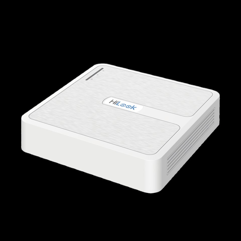 NVR 4 Megapixel (Compatibles con Cámaras AcuSense) / 4 Canales IP / 4 Puertos PoE+ / 1 Bahía de Disco Duro / Salida en Full HD NVR-104H-D/4P(D)