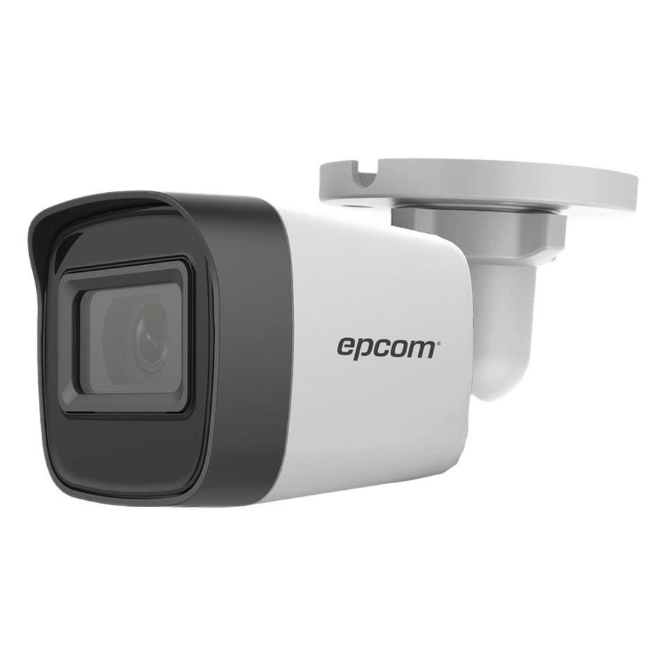 BALA TURBOHD 5 MEGAPIXEL / LENTE 2.8 MM / 4 TECNOLOGÍAS (TVI / AHD / CVI / CVBS) / 30 MTS SMART IR EXIR / EXTERIOR IP67 / DWDR / METAL