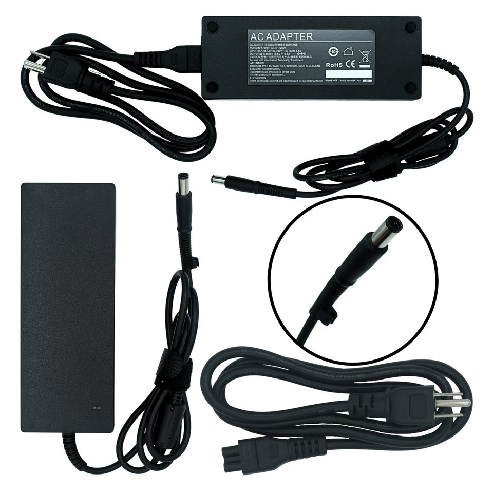 Adaptador de Corriente para HP All in One 120W 18.5V 6.5A 