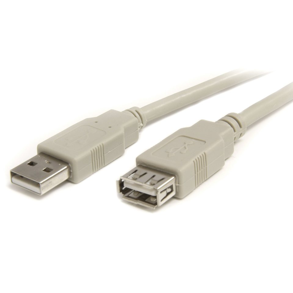 CABLE EXTENSION USB 2.0 MANHATTAN 317238 3 MTS GRIS