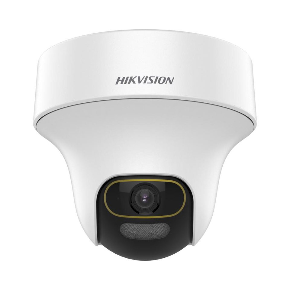 [ColorVu] Domo PT TURBOHD 2 Megapixel (1080p) / Lente 3.6 mm / Uso en Interior / Microfono Integrado / WDR 130 dB / Angulo de visión de 83° / 20 mts Luz Blanca DS-2CE70DF3T-PTS