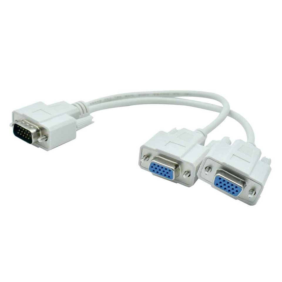 SPLITTER VGA WI-81 MACHO A 2 HEMBRA