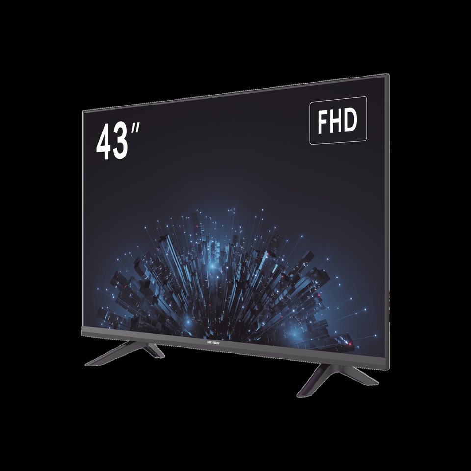 Monitor LED Full HD 43" / Ideal para Oficina y Hogar / Uso 24-7 / Entrada HDMI/VGA/USB / Compatible con Montaje VESA (200 X 200) / Bocinas Integradas