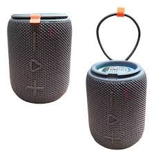 BOCINA BLUETOOTH RECARGABLE G-TIDE SV30 LUCES LED GRIS