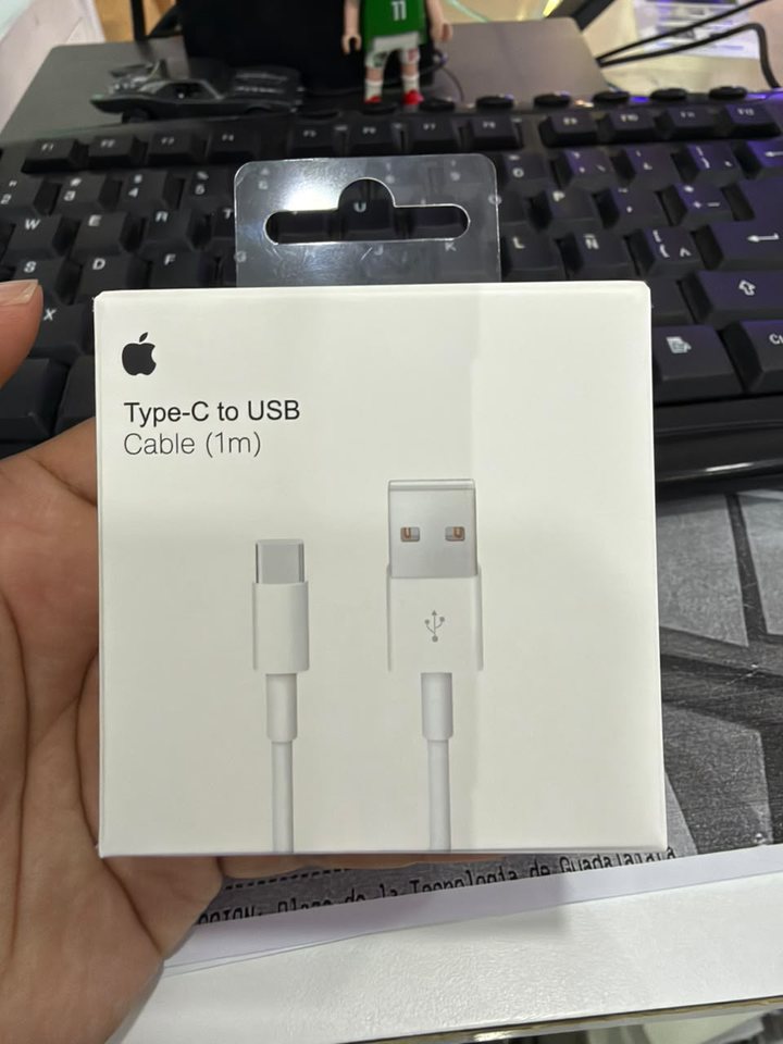 CABLE USB A TIPO C 1 MTS