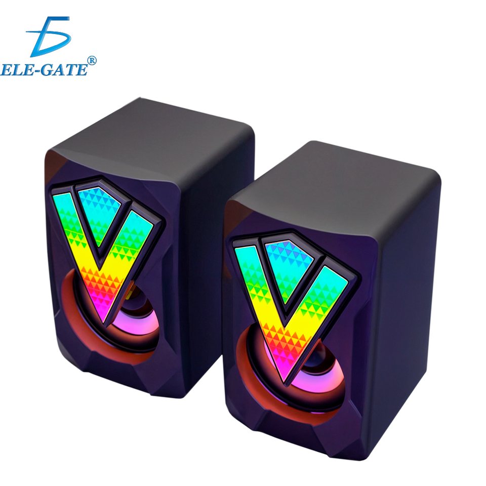 BOCINA LUZ LED RGB USB