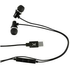 AUDIFONOS ALAMBRICOS CONECTOR TIPO C PERFECT CHOICE GLISSANDO PC-PC-116479 NEGRO