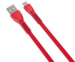 CABLE NACEB MICRO USB A USBA NA-0103R ROJO