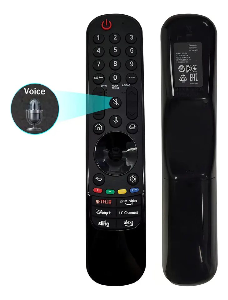 Control Remote Para LG Magic Mr23gn Voz Puntero Color Negro Xtwe