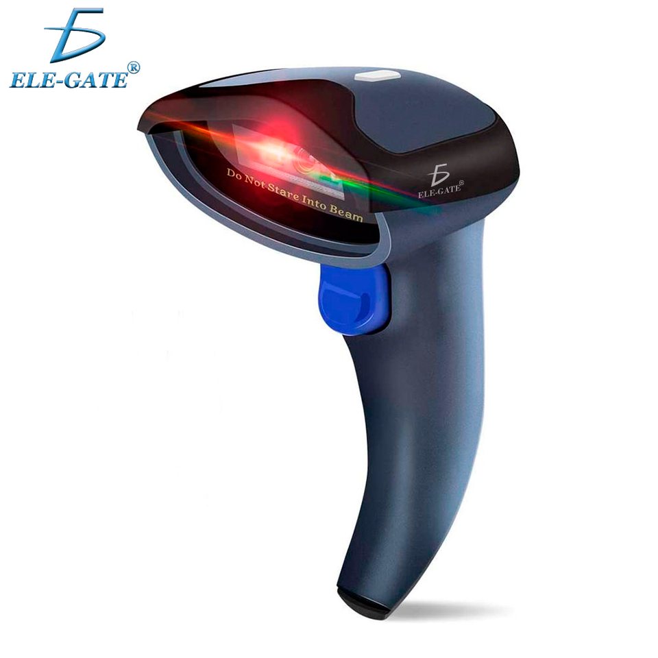 Pistola de escaneo inalámbrica para códigos de barras, 2.4g con.92