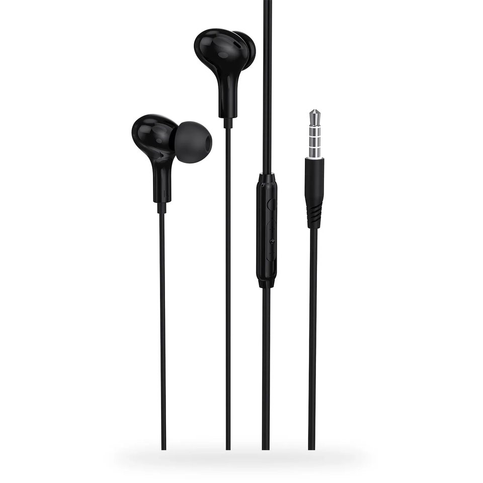 AUDIFONOS ALAMBRICOS ENTRADA 3.5 MM G-TIDE MW02 NEGRO 