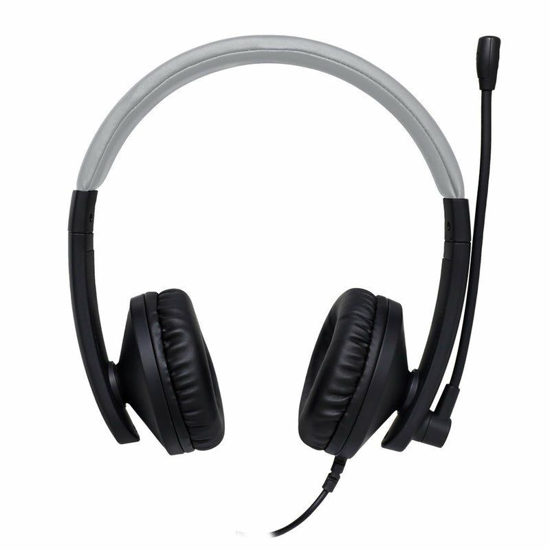 Perfect Choice Diadema con Micrófono Loudy, Alámbrico, USB, Negro/Gris
