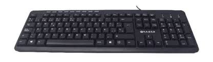 TECLADO ALAMBRICO MULTIMEDIA USB NACEB NA-0109 NEGRO