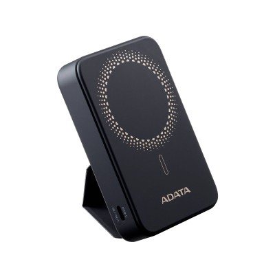 Powerbank inalámbrico ADATA R100, 10,000mAh, Carga rápida QC/PD de 20 W. MAGNETICO. PR100-12BK 4711085947468 / 842243033229