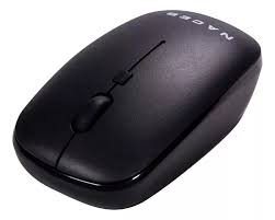 MOUSE OPTICO INALAMBRICO NACEB NA-0136N NEGRO 4 BOTONES 1600 DPI