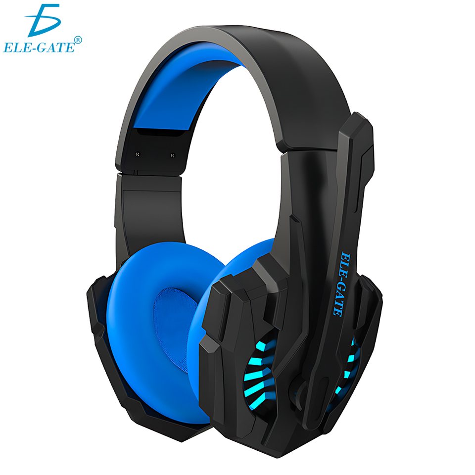 Audifonos Diadema Gamer Con Micrófono Led Videojuegos 