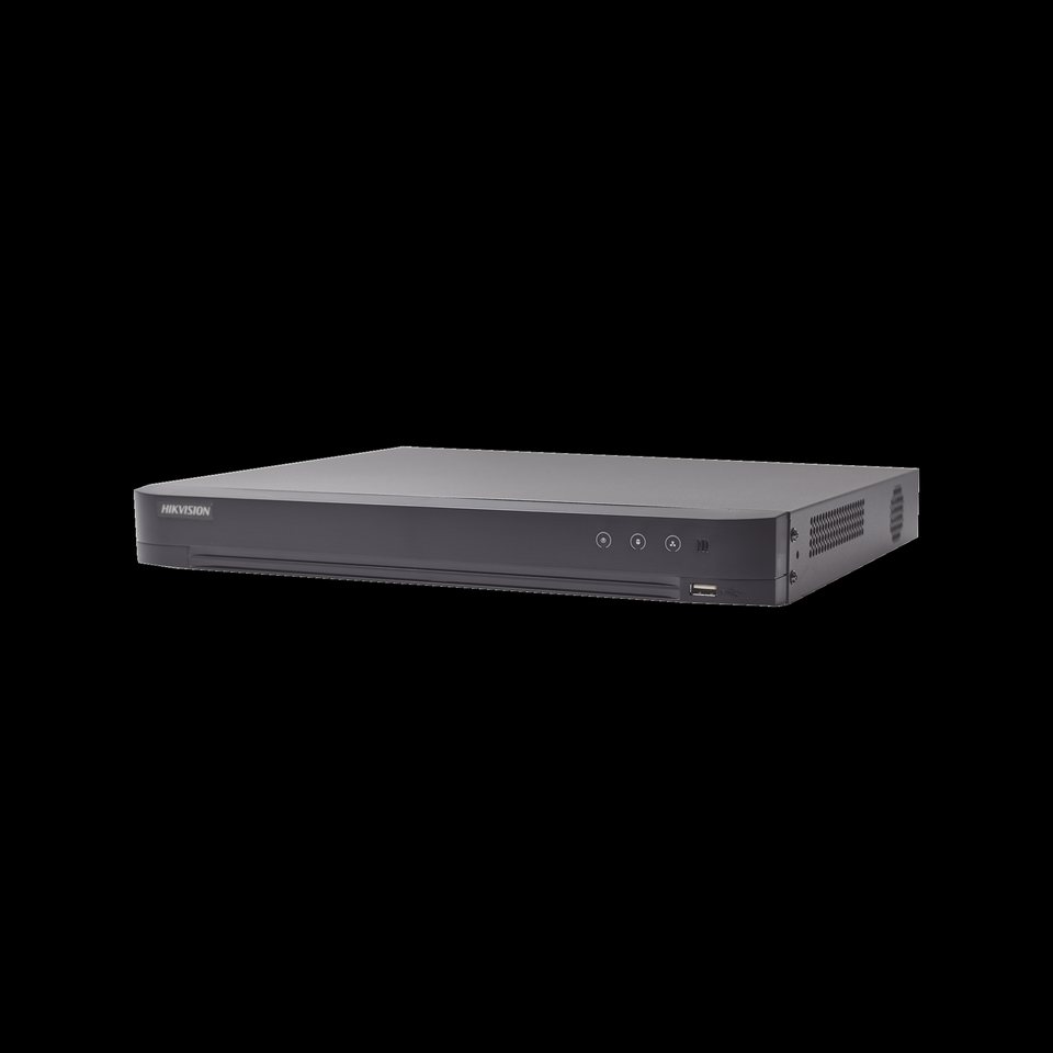 DVR 8 CANALES TURBOHD + 8 CANALES IP / 8 MEGAPIXEL (4K) / AUDIO DE DOS VÍAS POR COAXITRON / ACUSENSE / RECONOCIMIENTO FACIAL / 1 BAHÍA DE DISCO DURO / SALIDA DE VIDEO EN 4K / H.265+