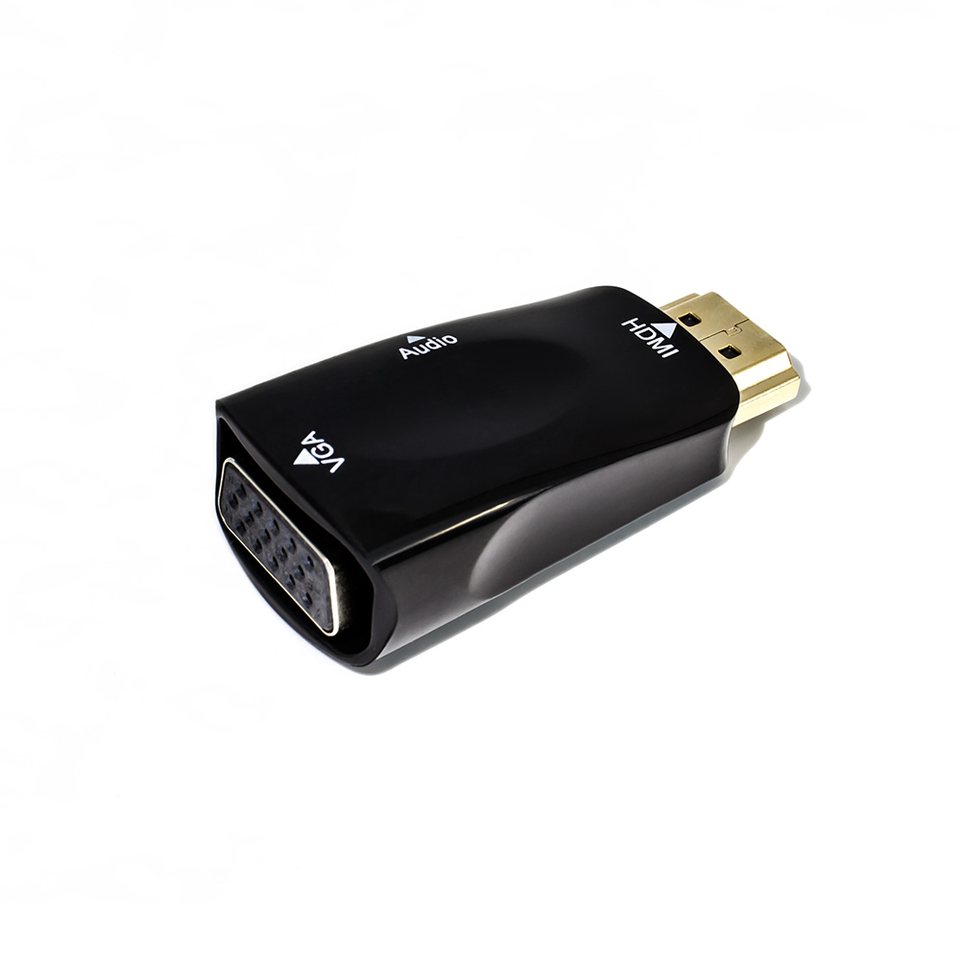 CONVERTIDOR HDMI/MINI/MICRO A VGA SAL AUDIO VORAGO ADP-208 
