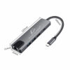 ADAPTADOR USB TIPO C A RJ45 ETHERNET , HDMI Y PUERTO USB 3.0 ELE-GATE WI.162