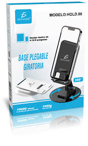 SOPORTE CELULAR O TABLETA AJUSTABLE DE 4 A 12.9" ELE-GATE HOLD.88