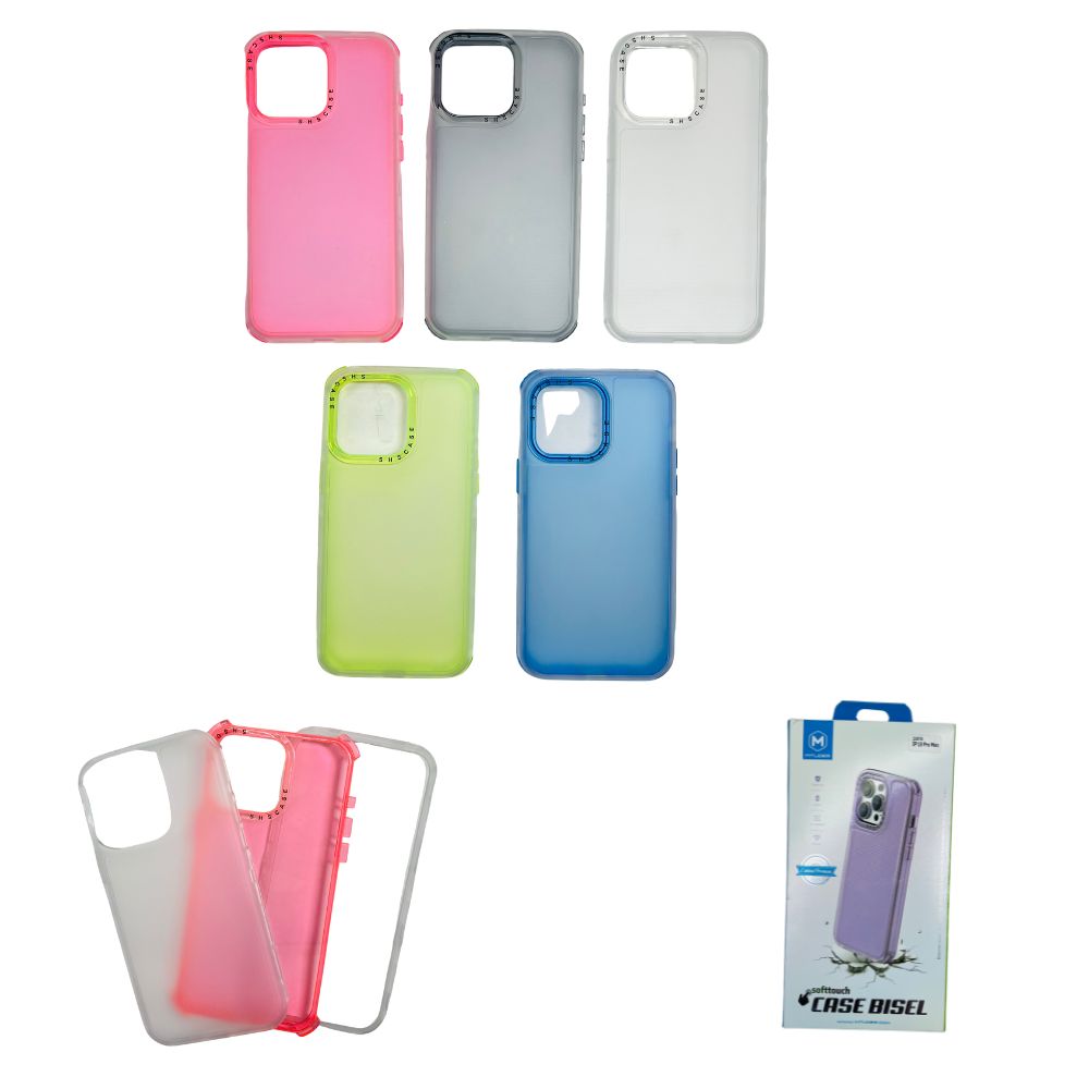 CARATULA 360° + PROTECTOR DE CRISTAL IPHONE XR COLORES MTLIDER