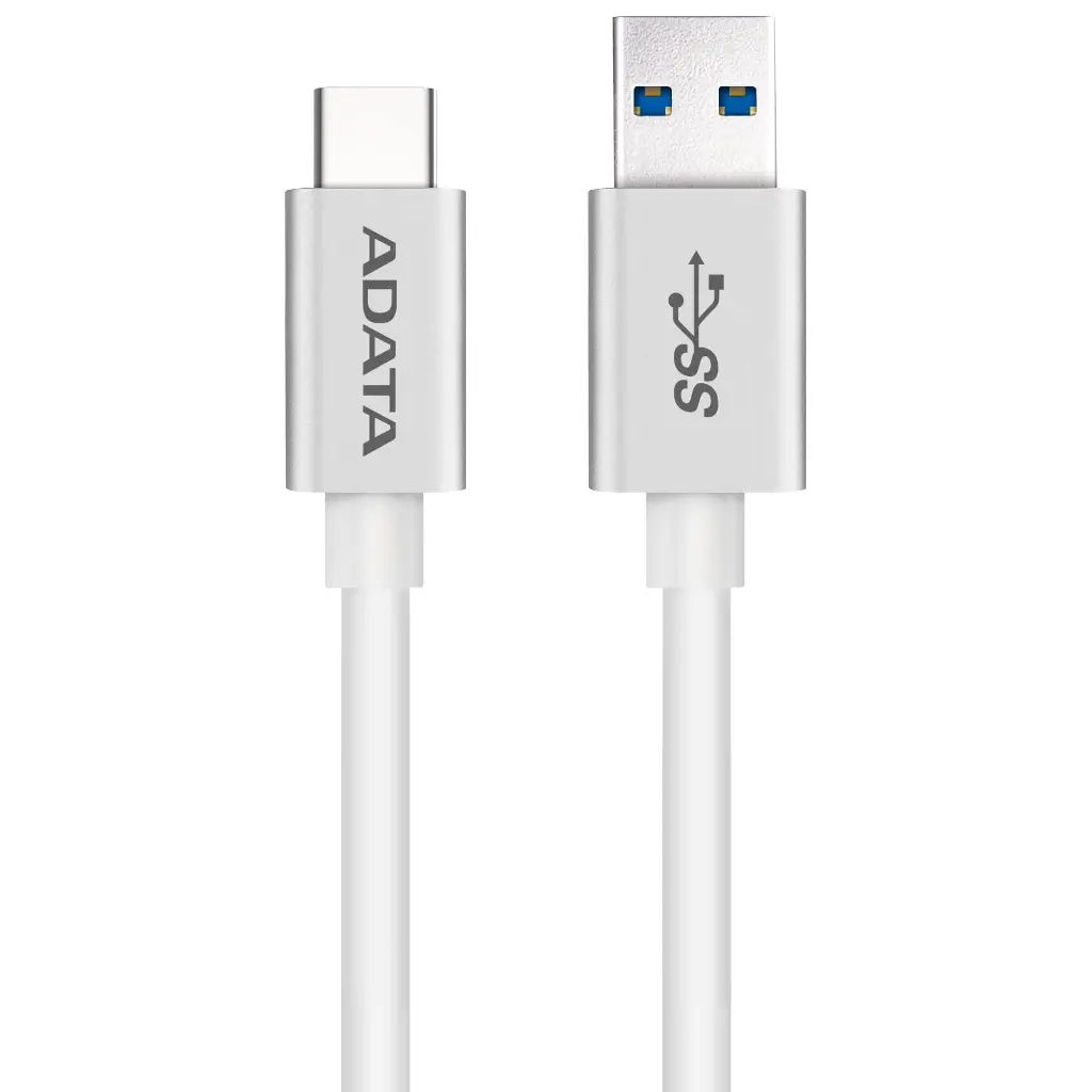 CABLE USB TIPO C M-M 1 MT BLANCO