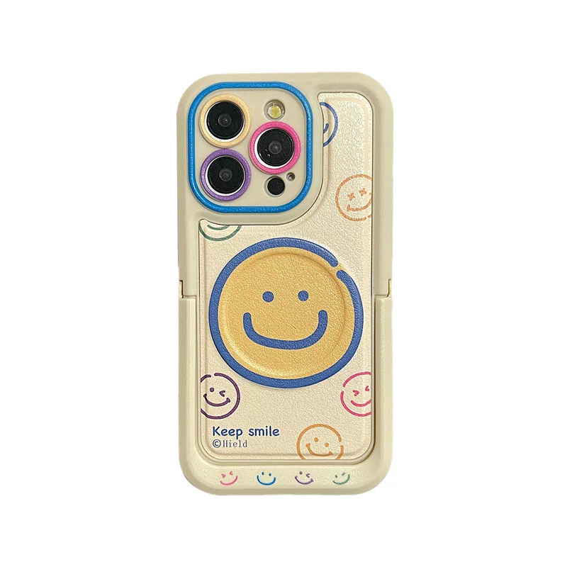 CARATULA SMILE IPHONE 12 COLORES