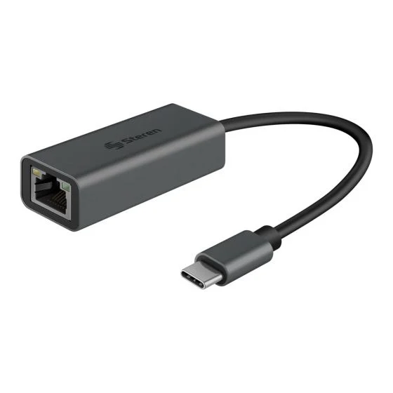CABLE ADAPTADOR TIPO C A PUERTO ETHERNET RJ45 GIGABIT