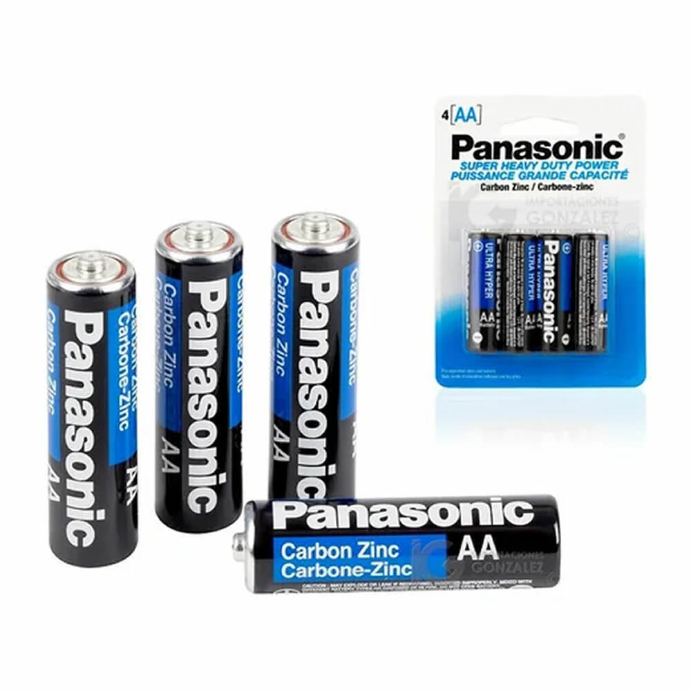 BLISTER 4 PILAS ALCALINAS PANASONIC AA 1.5V/67i
