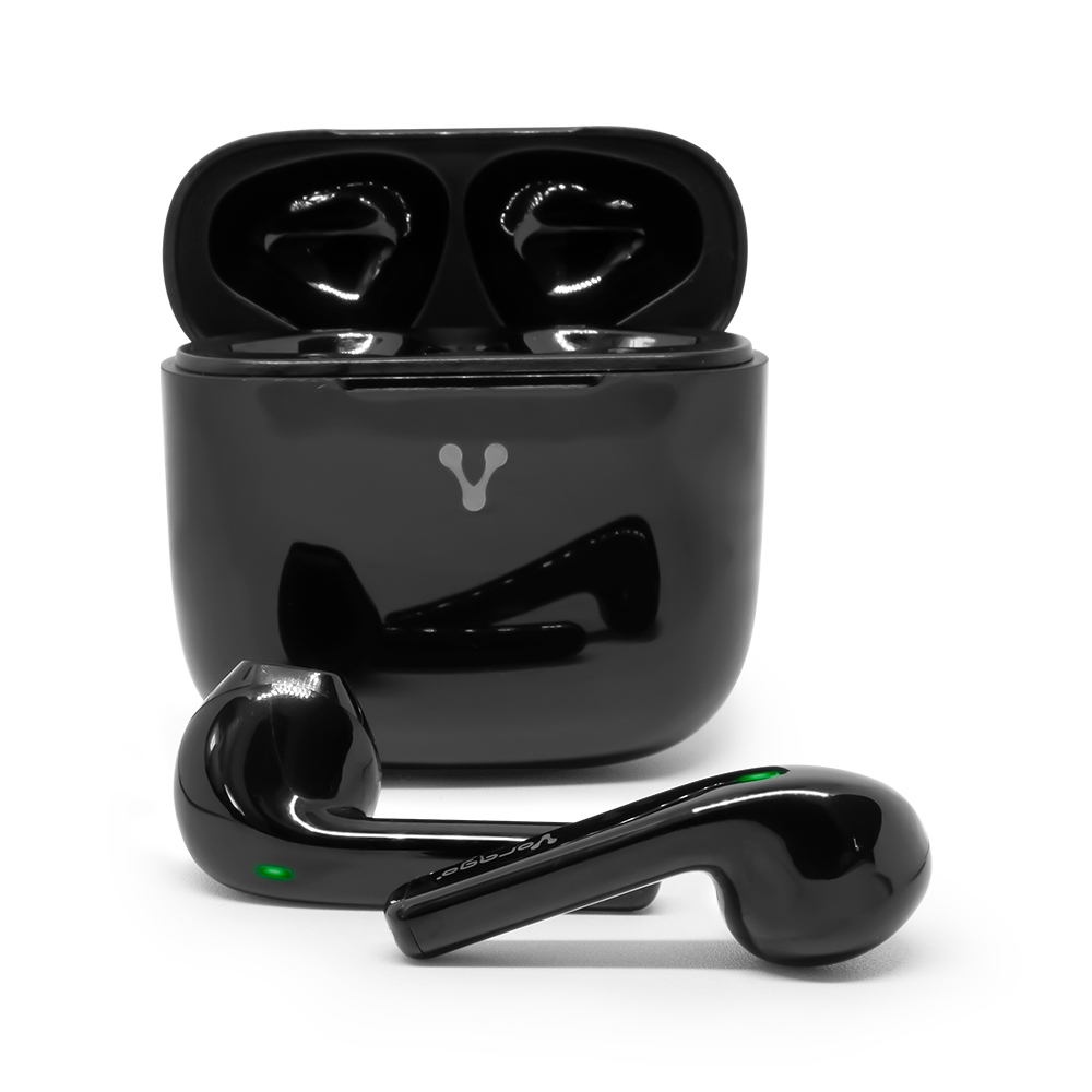 AUDIFONOS INALAMBRICOS BLUETOOTH SPORT VORAGO EARBUDS ESB-400 NEGRO