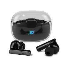 AUDIFONOS INALAMBRICOS BLUETOOTH VORAGO ESB-301-PRO START THE GAME TWS IPX6 LED RGB NEGRO
