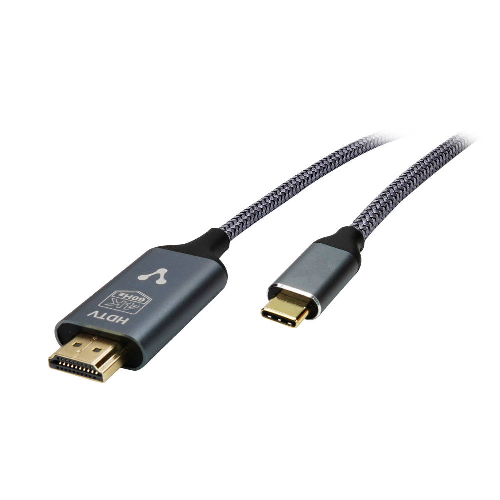 CABLE CONVERTIDOR VORAGO TIPO C A HDMI CAB-310 1.8 MM