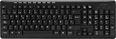TECLADO MULTIMEDIA INALAMBRICO ACTECK AC-913973 NEGRO