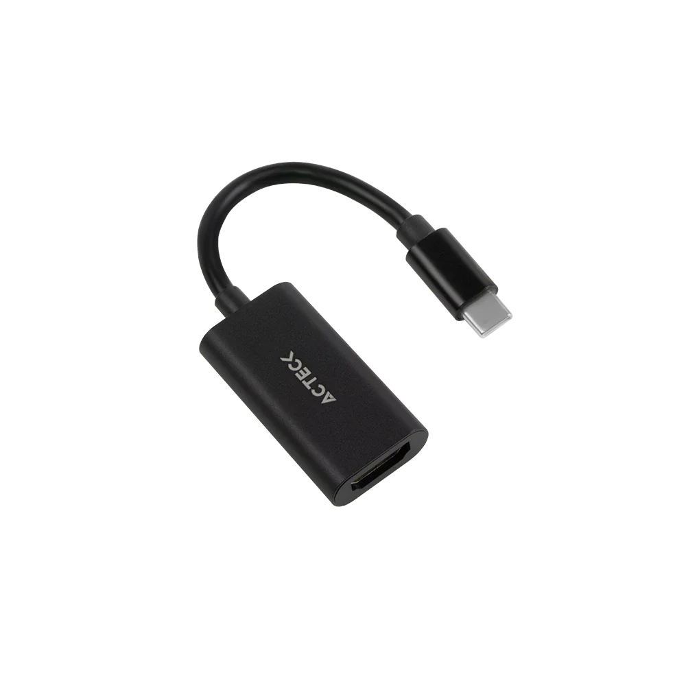 ADAPTADOR TIPO C A HDMI ACTECK AH440 NEGRO 4K AC-934701
