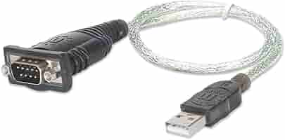 CONVERTIDOR USB 2.0 A SERIAL (9-PIN) DB-9 MANHATTAN