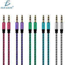 CABLE AUXILIAR 3.5 M-M ELE-GATE WI.178 COLORES 1 MT
