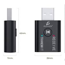 MINI ADAPTADOR BLUETOOTH USB 2.0 ELE-GATE WI.06 BT 5.0