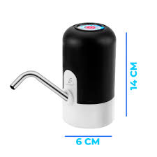 DISPENSADOR DE AGUA ELECTRONICO RECARGABLE ELE-GATE CON.96 BLANCO/NEGRO