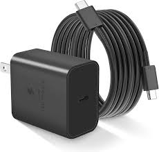 KIT CARGADOR TIPO SAMSUNG 45 WATTS USB TIPO C + CABLE USB TIPO C M-M 1 MT EP-TA845W