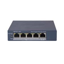 Switch Gigabit PoE+ / Administrable / 4 Puertos 1000 Mbps PoE+ / 1 Puerto 1000 Mbps Uplink / Configuración Nube Hik-PartnerPro / Modo Extendido hasta 300 Metros / 45 Watts