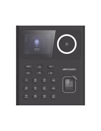 Terminal Min Moe WiFi con Batería de Respaldo / Administrable por Smartphone o Nube / Acceso y Asistencia / Huella  Facial y Tarjetas MIFARE / 500 rostros y 1 000 Huellas y Tarjetas / Detección de Cubrebocas / HikConnect