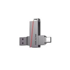 MEMORIA USB DUAL DE 128 GB / USB-C Y USB-A / TRANSFERENCIA DE ALTA VELOCIDAD DISEÑO METÁLICA HS-USB-E307C/128G 6974202726737