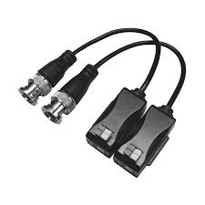 Kit de Transceptores (Baluns) con Terminal PUSH SUPERIOR PIG TAIL en ambos conectores  Resolución 4K   Cable flexible COAXIAL Blindado / COAXITRON / AUDIO POR COAXITRON /Conector 100% COBRE / Calidad PREMIUM