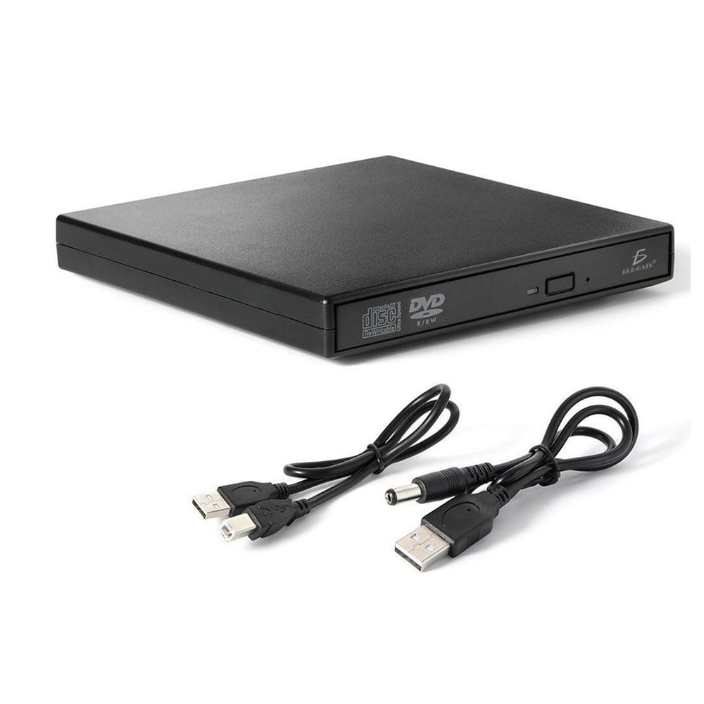 LECTOR DE DVD EXTERNO ELE-GATE CON.38 USB 2.0 