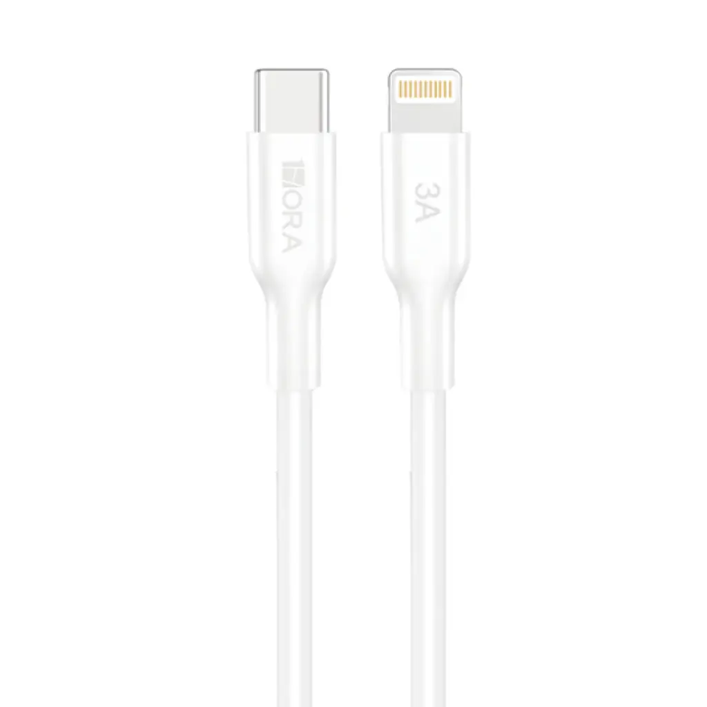 Cable USB-C a Lightning de PVC de 2 m