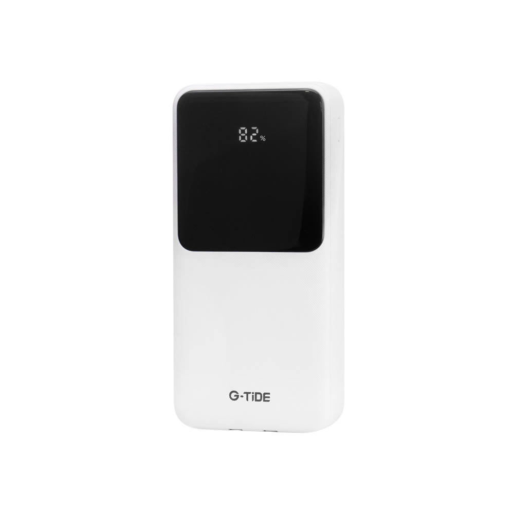 POWER BANK G-TIDE EASY 2 CARGA RAPIDA 20,000 MAH BLANCO